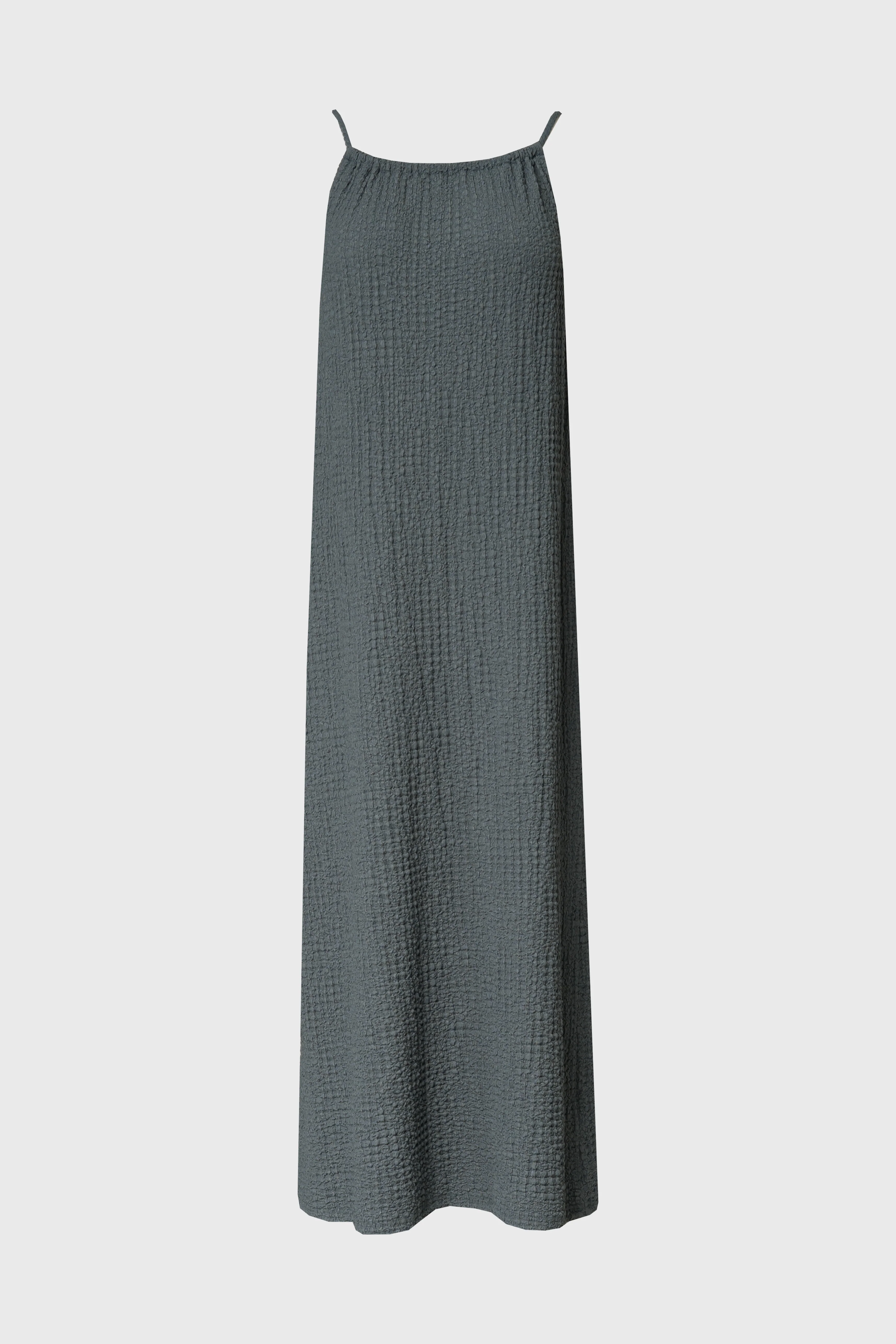 Slate Smocked Rope Midi Jumper - Image 5