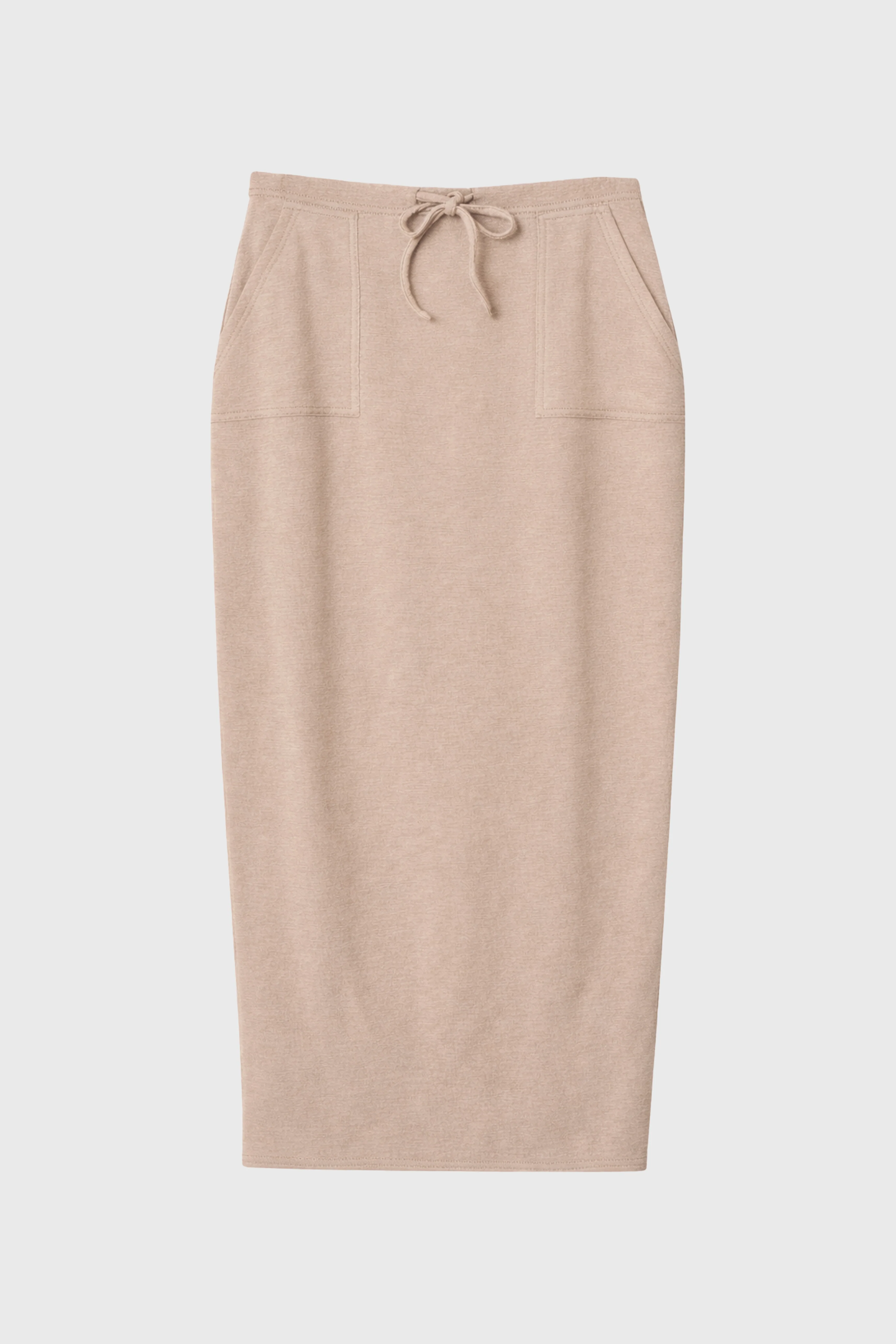 Tan Drawstring Skirt Legging - Image 6