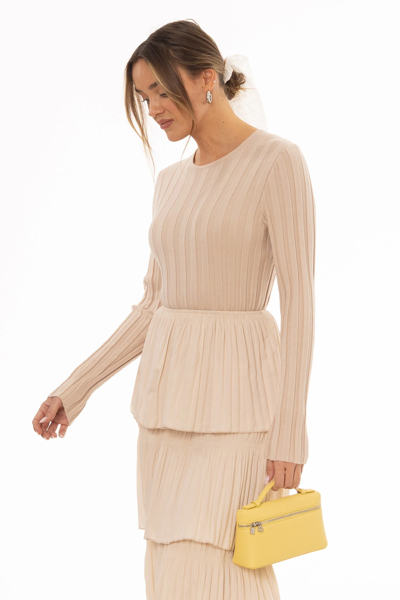Tan Knit Top - Image 3