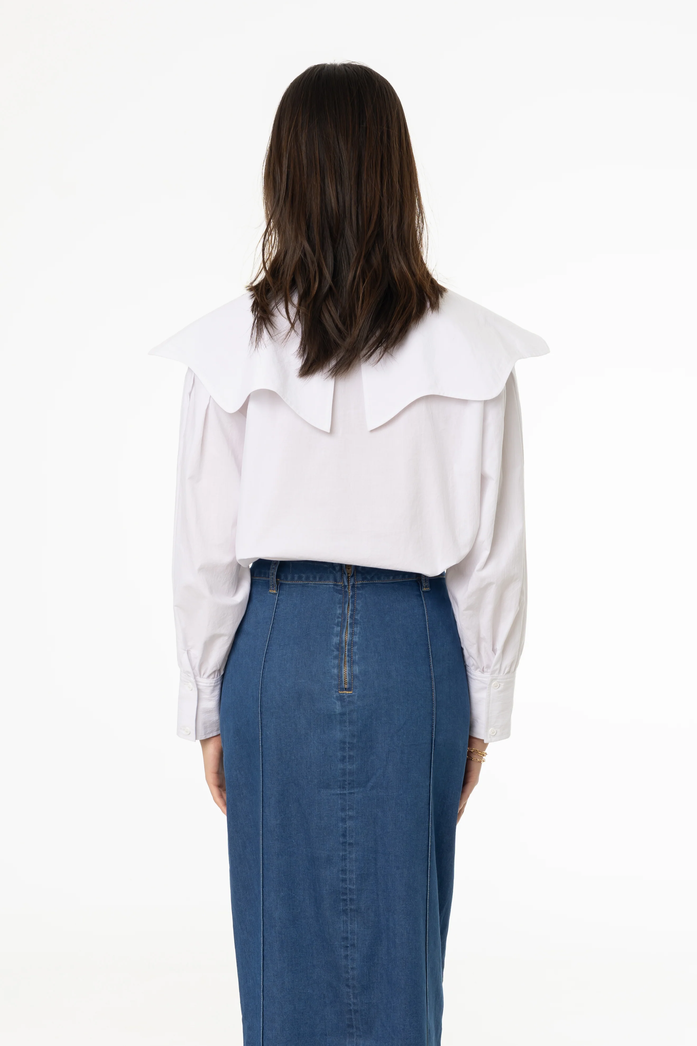 White Collared Blouse - Image 3