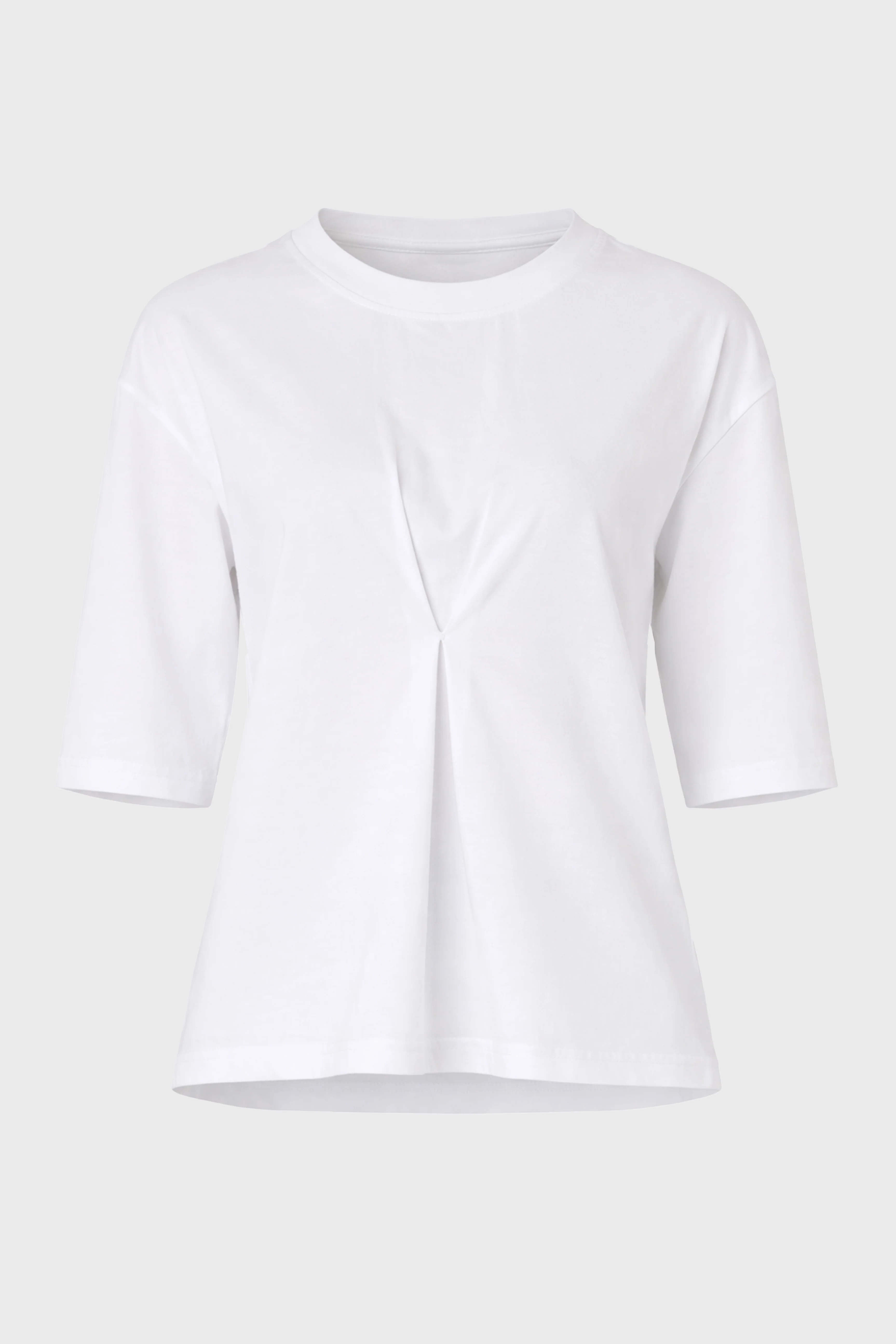 White Pinched T-Shirt - Image 6