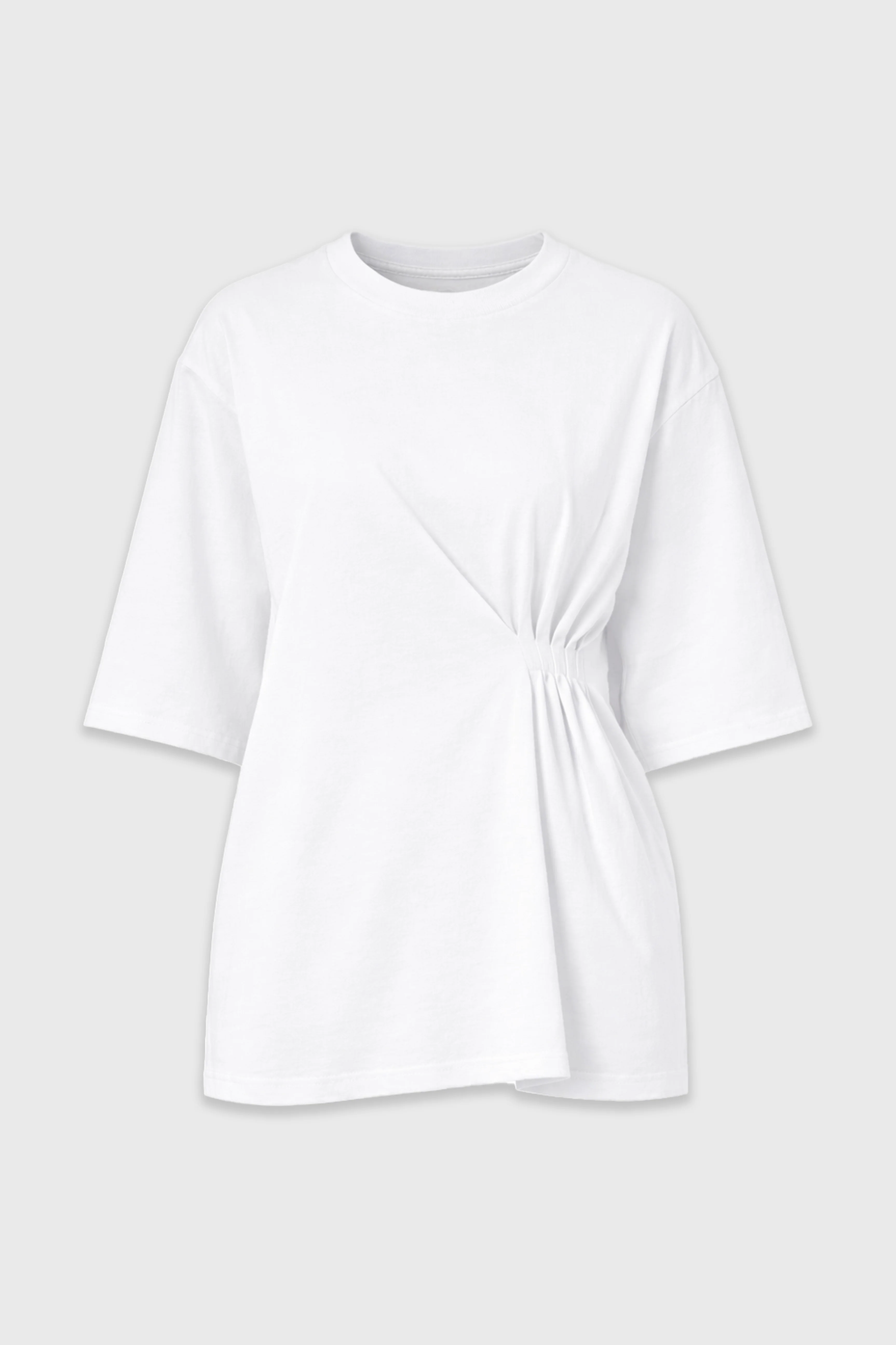White Side Cinched T-Shirt - Image 6