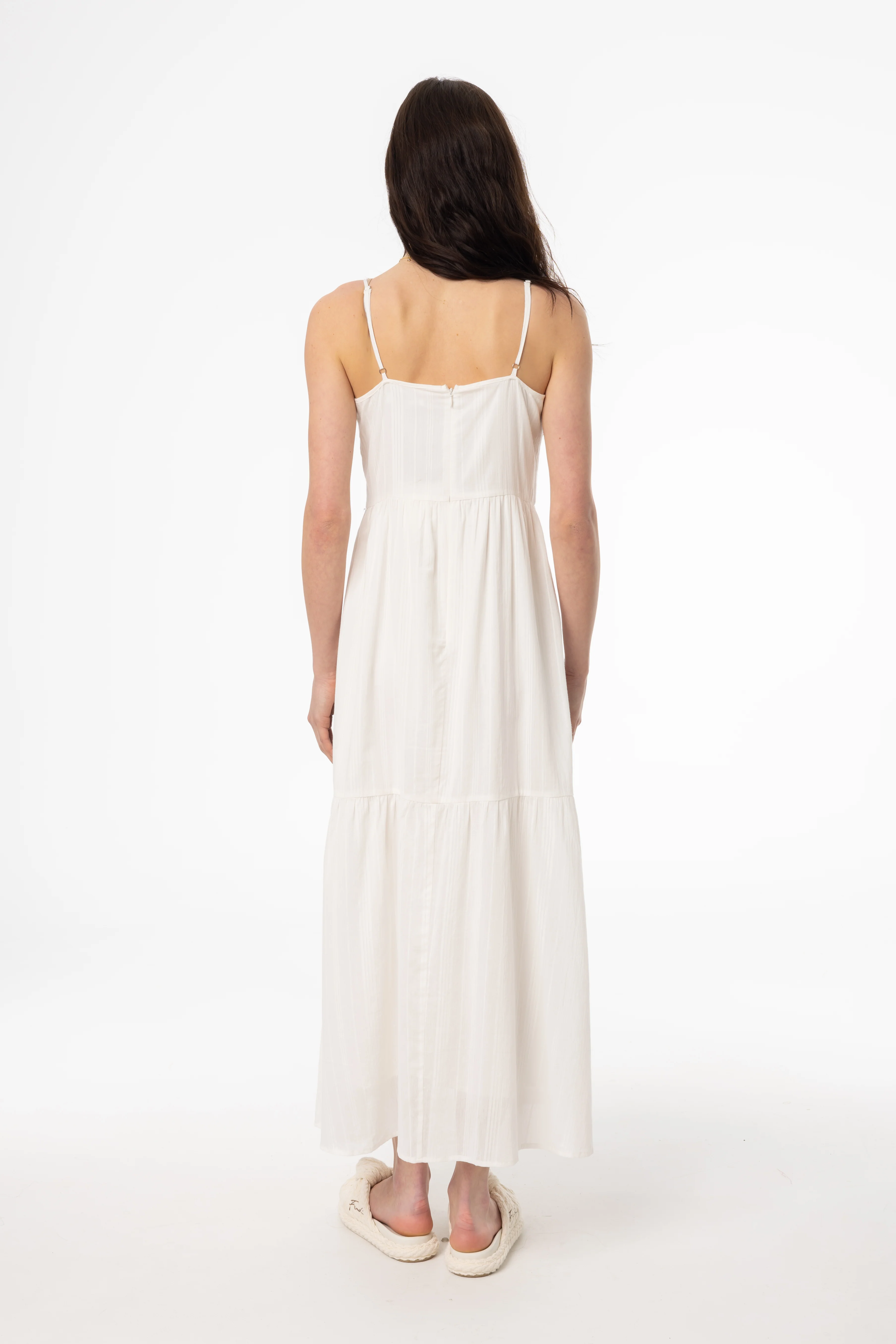 White Tiered Jumper - Image 3