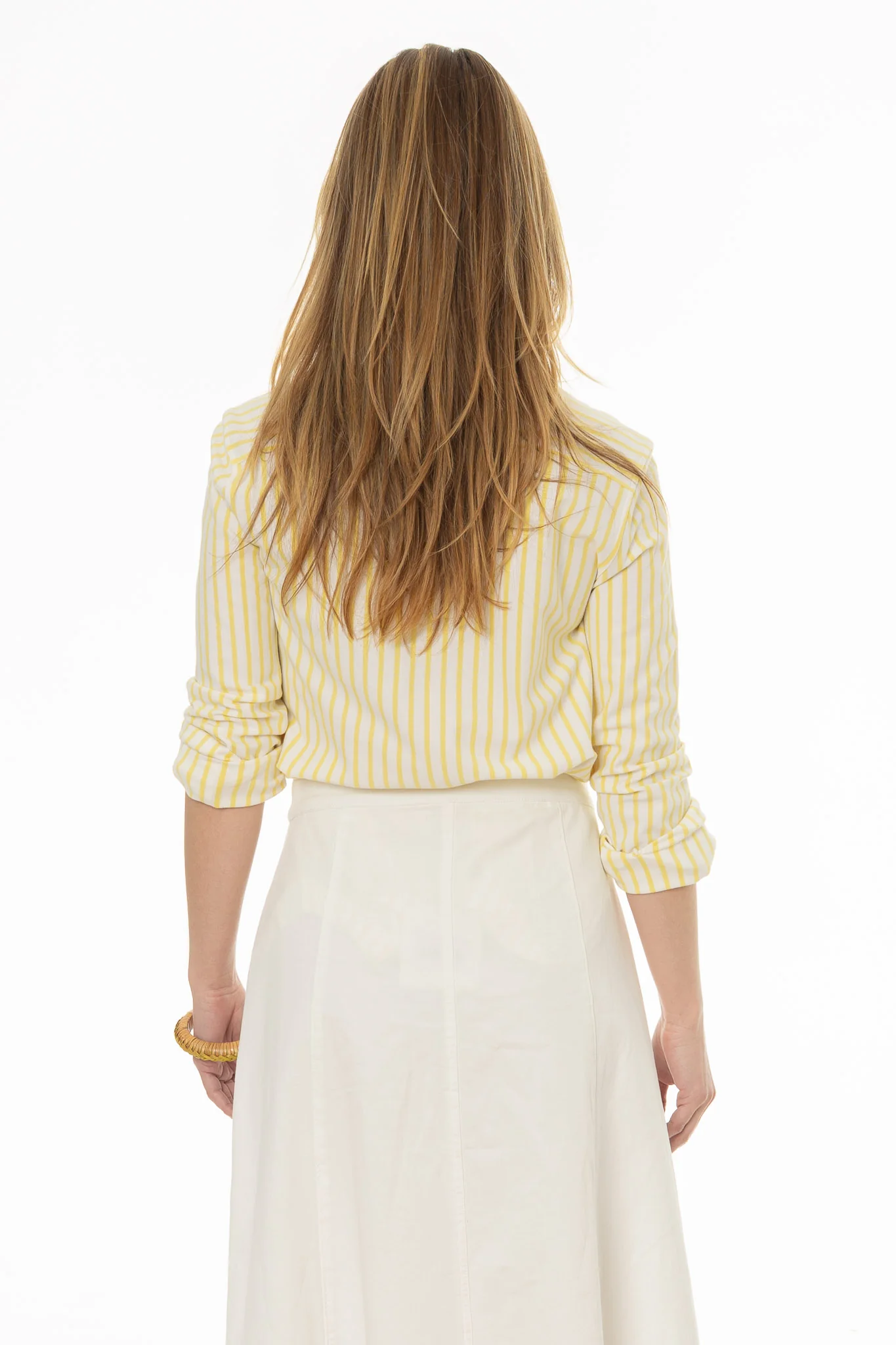 Yellow Polo Button Up Shirt - Image 4